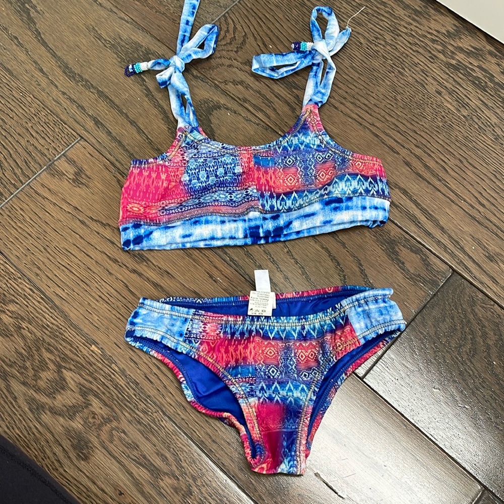 Girls swim